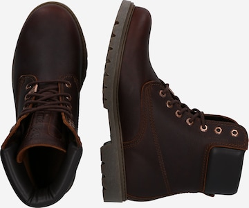 PANAMA JACK Lace-Up Boots 'Panama' in Brown