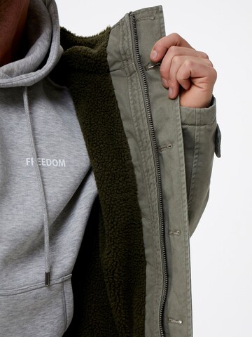 Parka mi-saison 'Jake ' DAN FOX APPAREL en vert