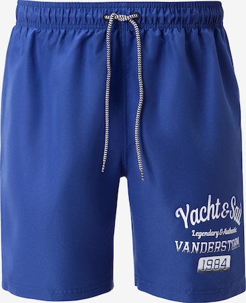 Jan Vanderstorm Board Shorts 'Elian' in Blue: front