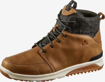 VAUDE Lace-Up Boots 'Kiruna' in Brown: front