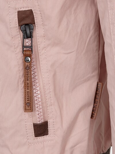 naketano Jacket 'U like dirty' in braun rosa | ABOUT YOU naketsno ubergangsjacke rosa
