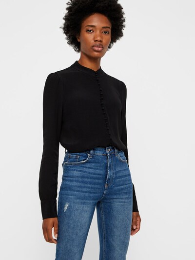 Vero Moda Japanisches Hemd In Schwarz About You