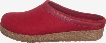 HAFLINGER Pantolette 'Torben' in Rot