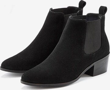 LASCANA Chelsea boots in Black