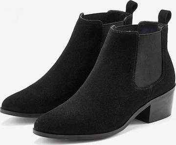 LASCANA - Botas chelsea em preto