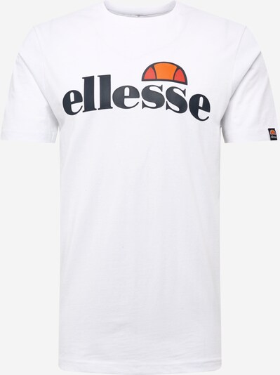 ELLESSE Shirt in mandarine / grenadine / schwarz / weiß, Produktansicht