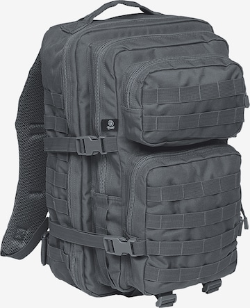 Brandit Backpack 'US Cooper' in Grey: front