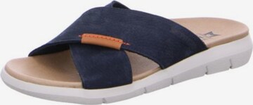 MEPHISTO Mules in Blue: front