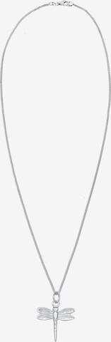 ELLI Halsband 'Libelle' i silver: framsida