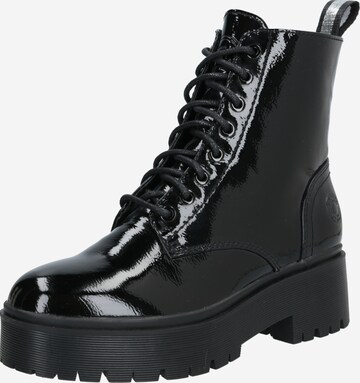 BULLBOXER - Botines con cordones en negro: frente