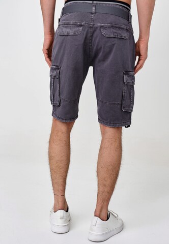 INDICODE JEANS Regular Broek ' Blixt ' in Grijs