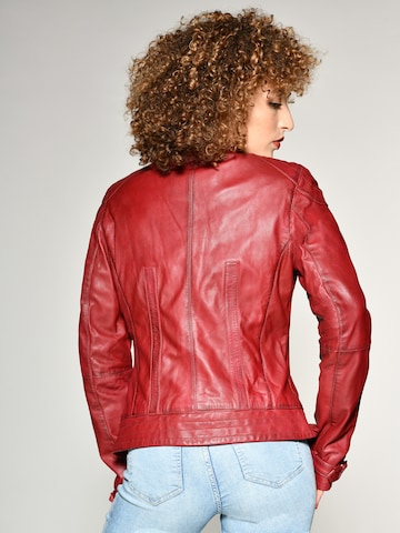 Maze Lederjacke 'Ryana' in Rot