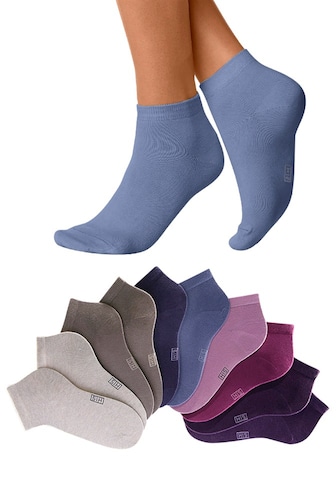 H.I.S Regular Ankle Socks in Mixed colors: front