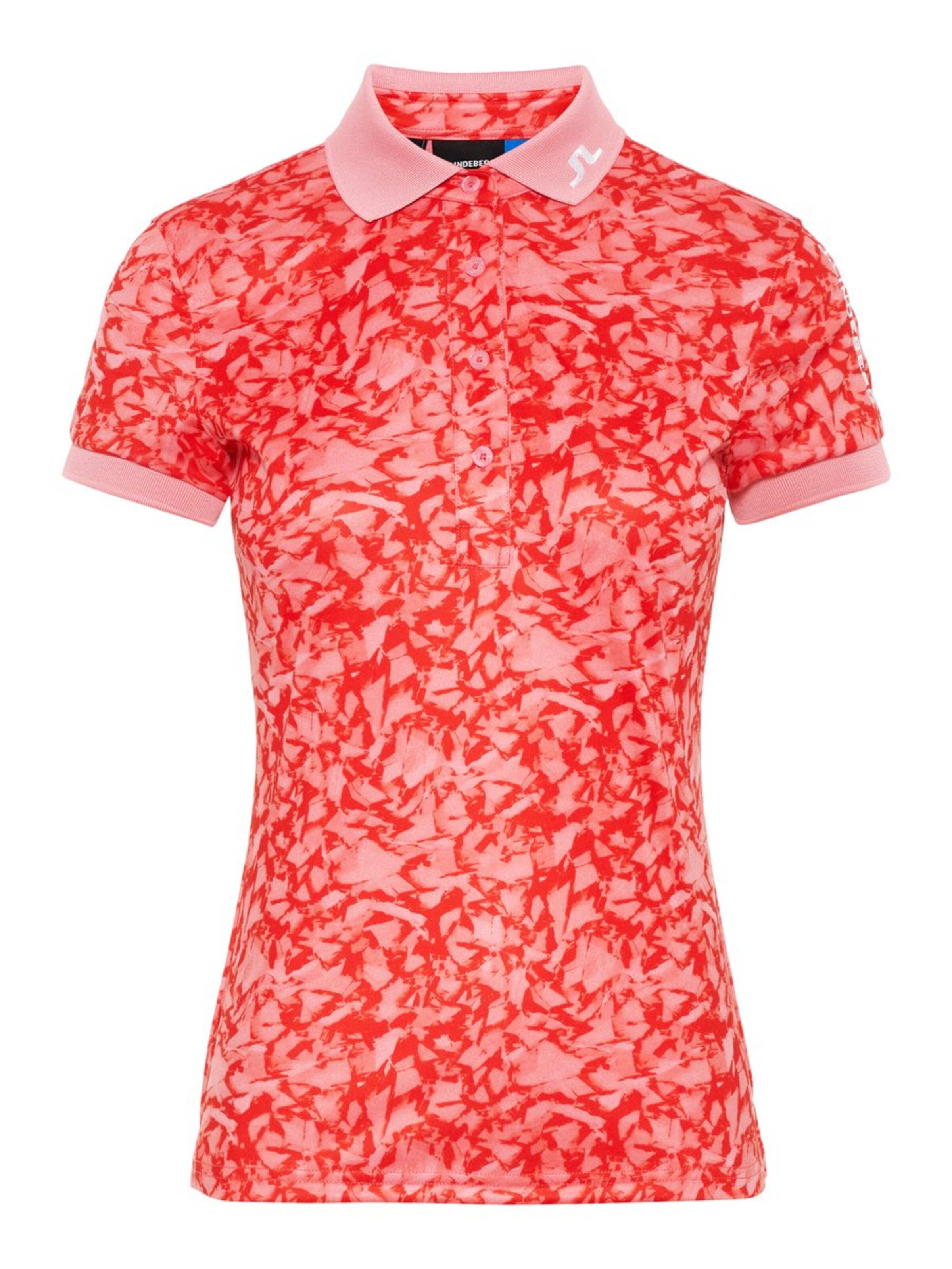 J.Lindeberg - Shirt 'Tour Tech' in de kleur Pink