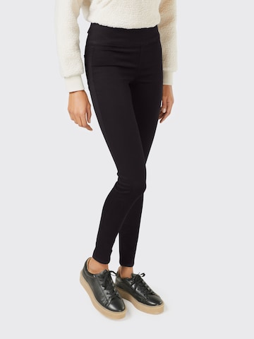 PIECES Skinny Jeggings in Zwart: voorkant