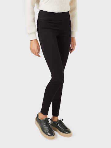 PIECES Skinny Jeggings in Black: front