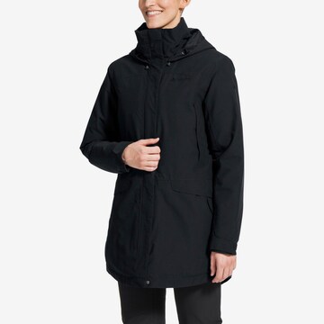 VAUDE Athletic Jacket 'Skomer' in Black: front