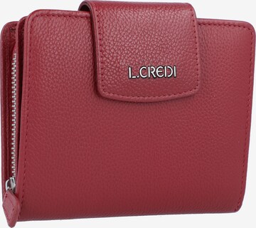 L.CREDI Wallet 'Maranello' in Red