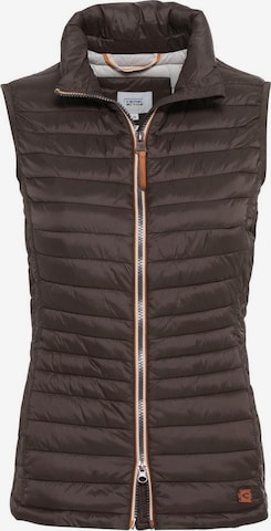 CAMEL ACTIVE Vest in Brown: front