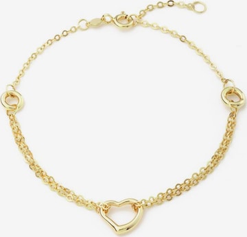 AMOR Armband 'Herz' in Gold: front