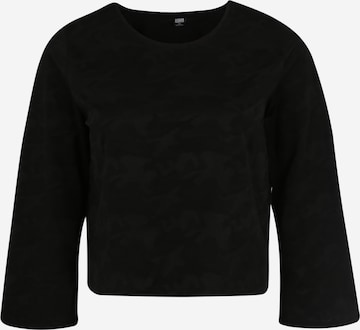 Urban Classics Shirt in Black: front