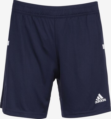 ADIDAS SPORTSWEAR Regular Workout Pants 'Team 19' in Blue