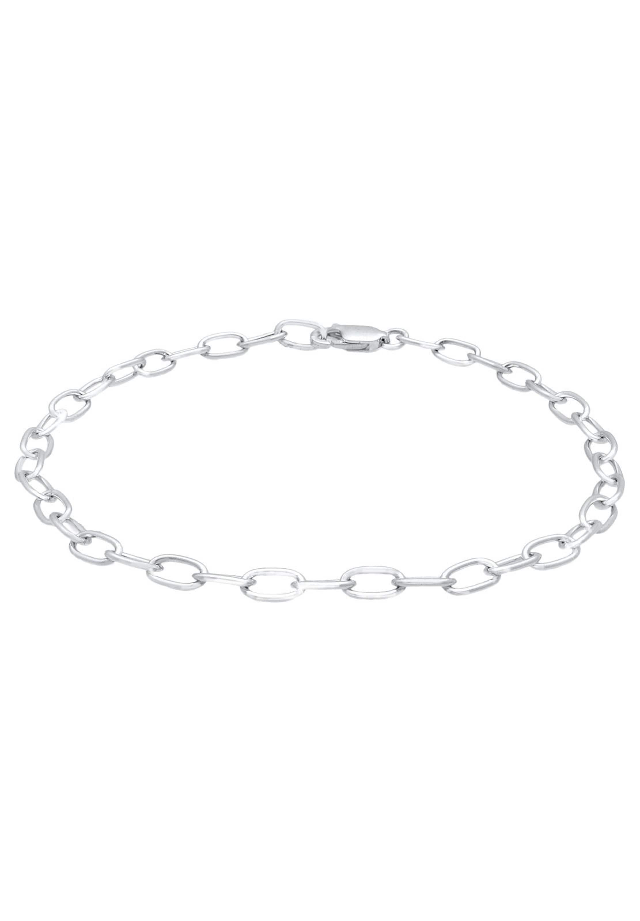 ELLI Bracelet 'Charmträger' in Silver: front