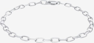 ELLI Bracelet 'Charmträger' in Silver: front