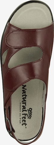 Natural Feet Sandale 'Cornelia' in Braun