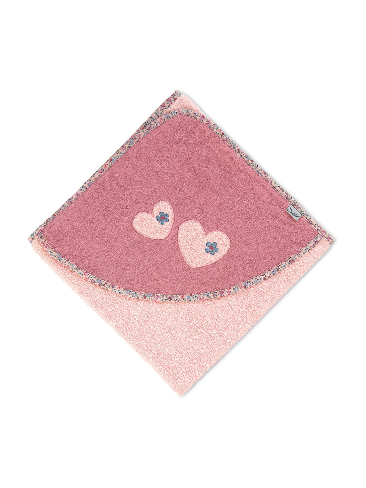 STERNTALER Ręcznik kąpielowy w kolorze Różowy Pudrowym 