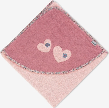 STERNTALER Ręcznik kąpielowy w kolorze różowy: przód