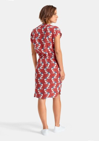 Peter Hahn Shirt Dress in Red