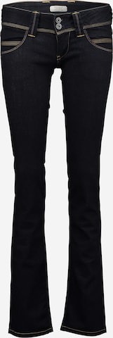 Pepe Jeans - Vaquero 'Venus Straight Leg' en azul: frente