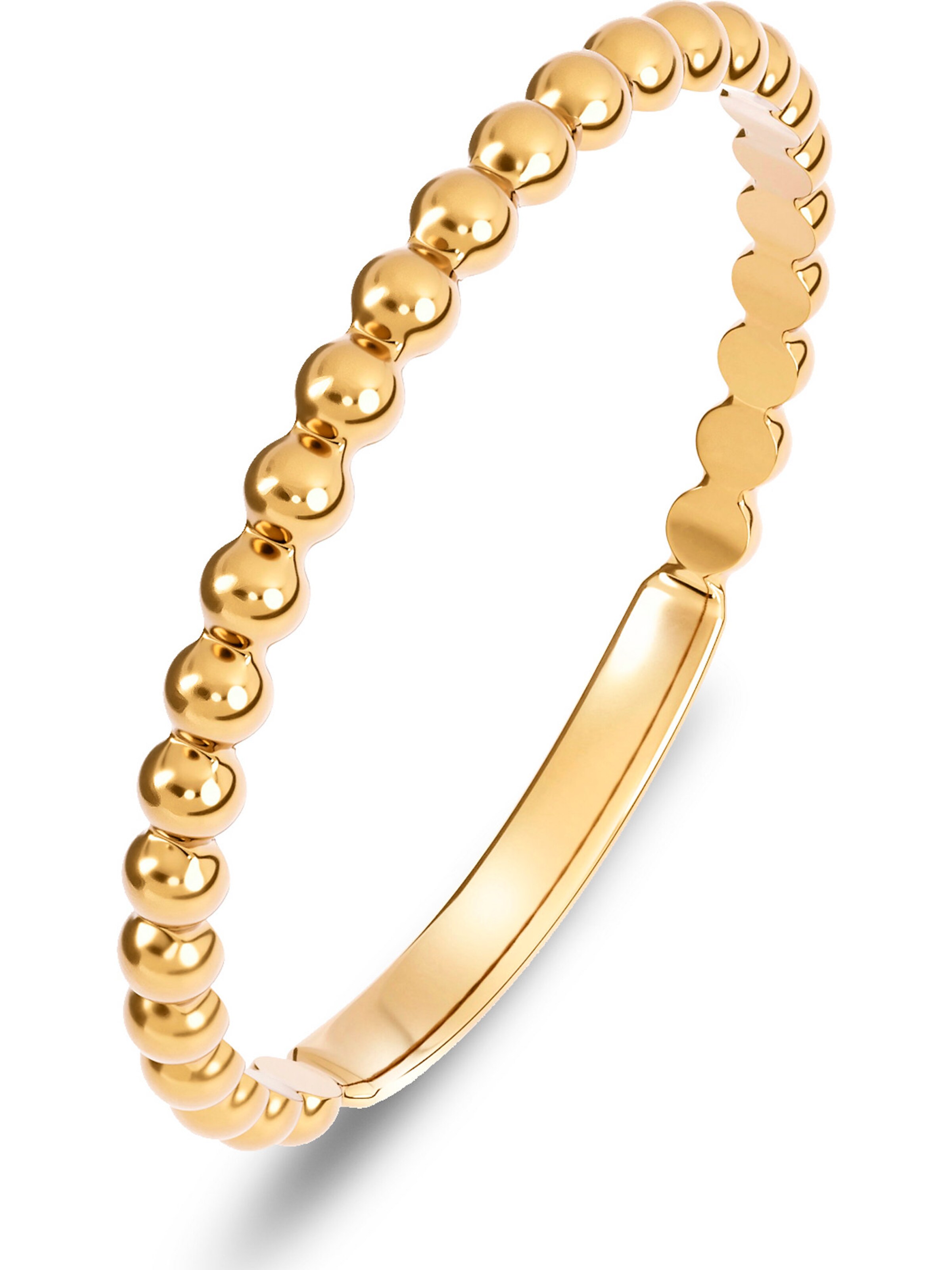 CHRIST Ring in Gold: Vorderseite