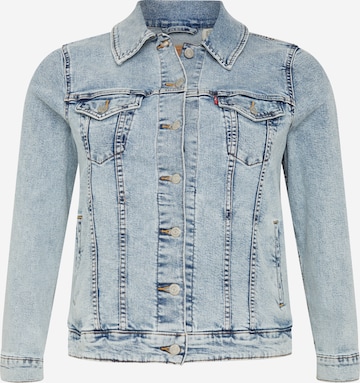 Levi's® Plus Between-season jacket 'Original Trucker' in Blue: front