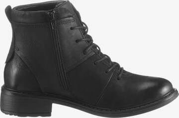 JOSEF SEIBEL Lace-Up Ankle Boots 'Selena' in Black