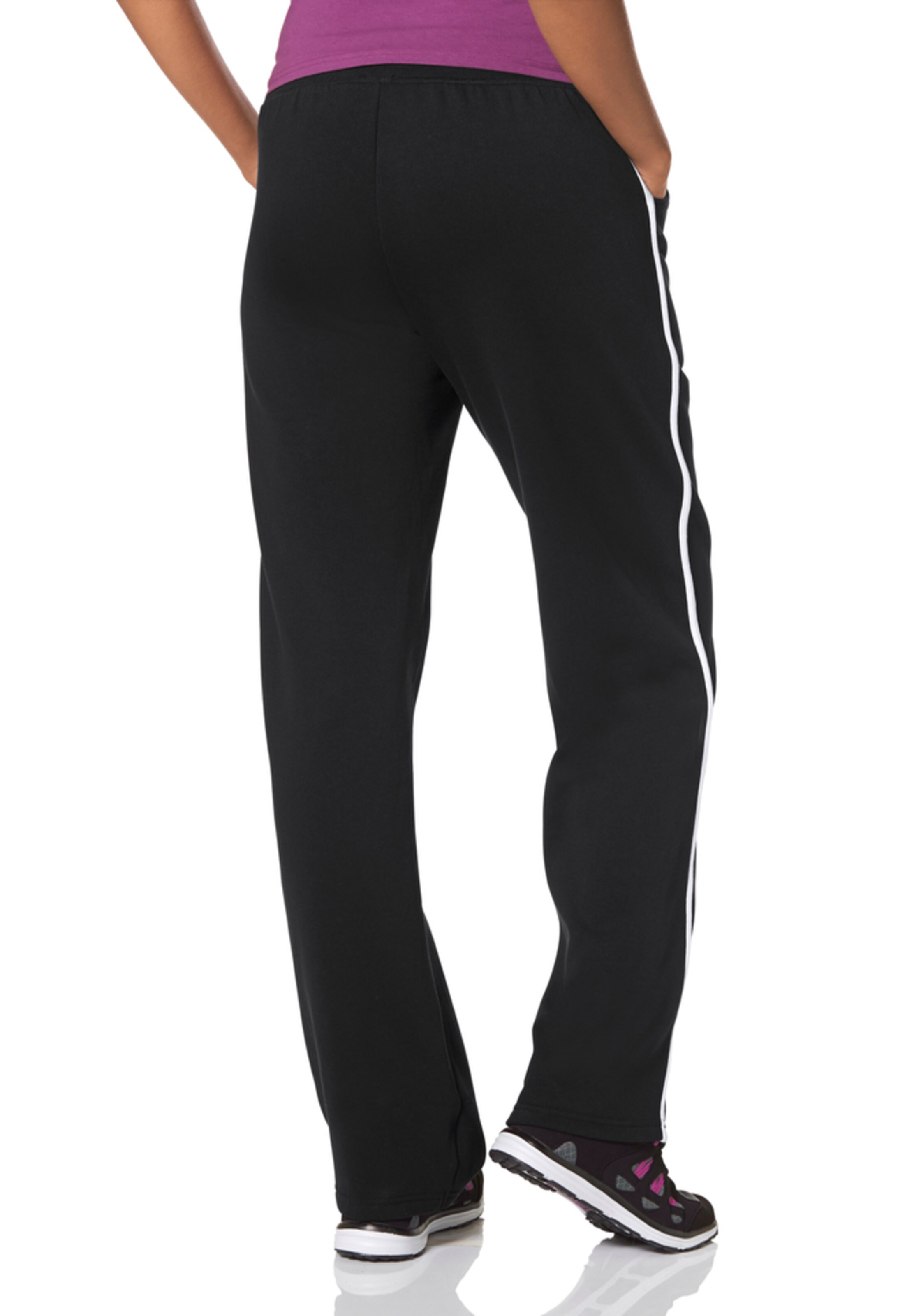 H.I.S Regular Jogginghose in Schwarz
