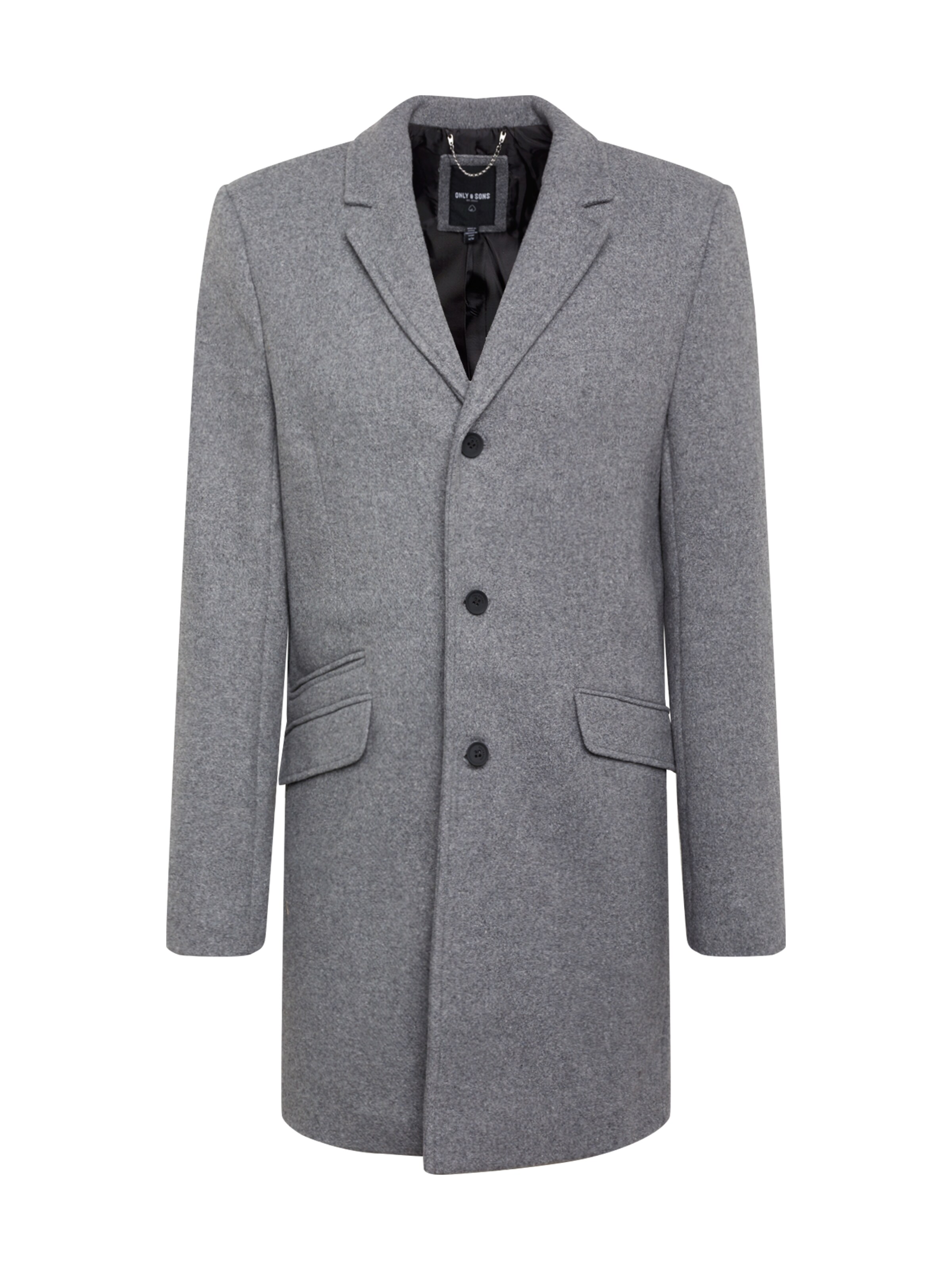 Only & Sons - Tussenjas 'JULIAN SOLID' in de kleur Grijs