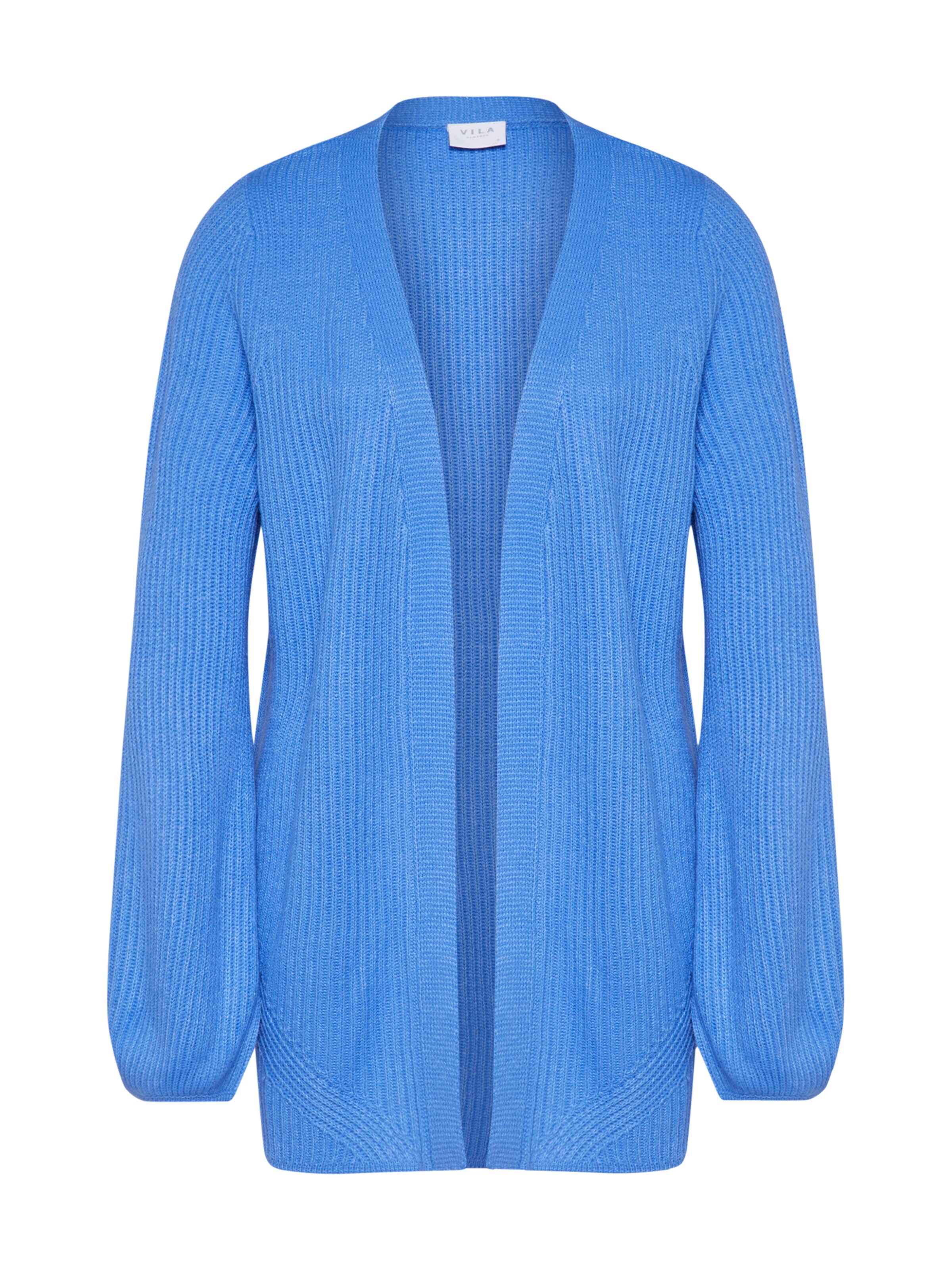 VILA - Gebreid vest in de kleur Lichtblauw