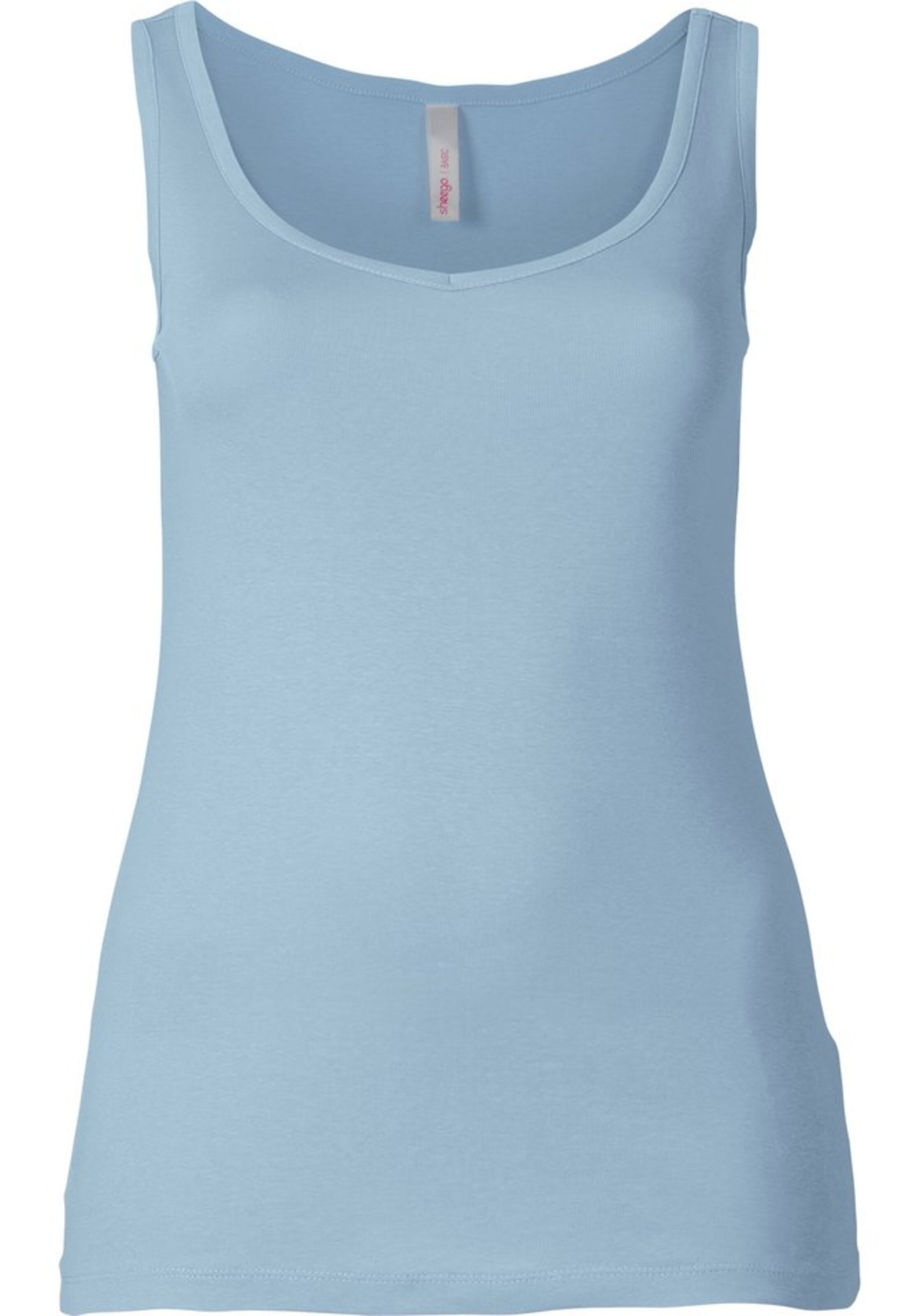 SHEEGO - Tanktop in hellblau