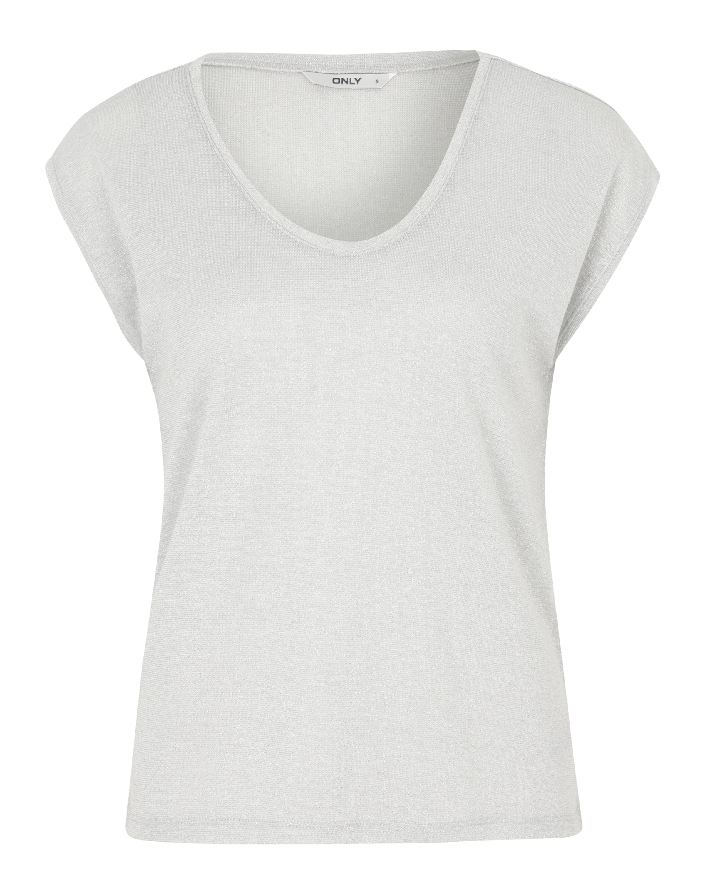 ONLY Shirt 'ONLSilvery' in Silver: front