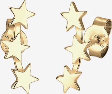 ELLI - Brincos 'Astro' em ouro: frente