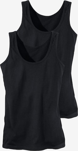 Maillot de corps H.I.S en noir : devant