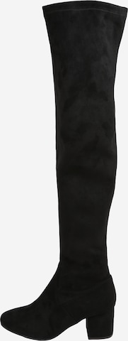 ABOUT YOU Over the Knee Boots 'Finya' in Black: front