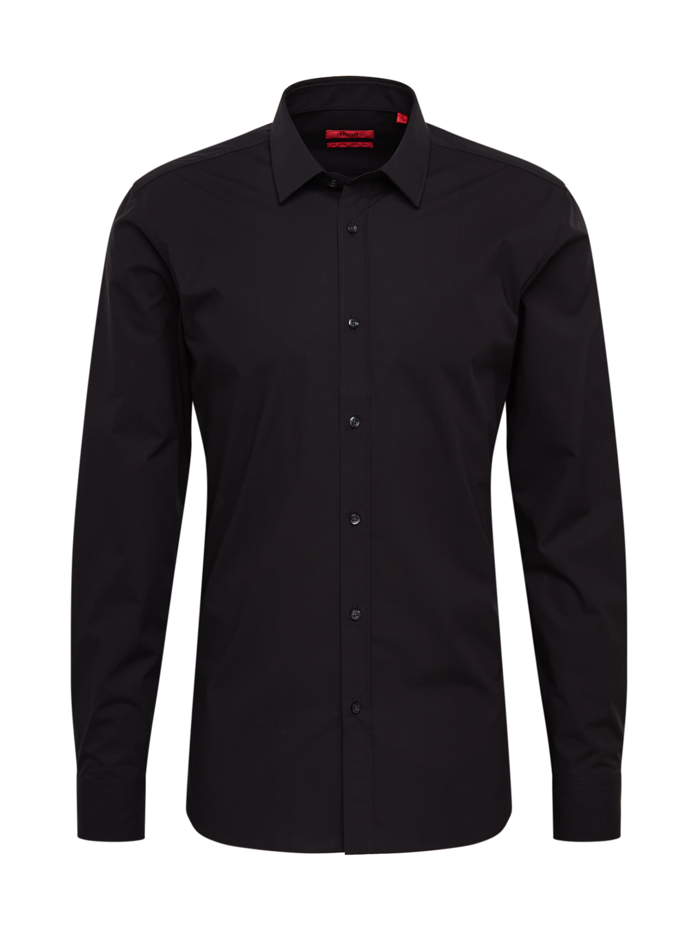 HUGO Hemd 'Elisha 02' in Schwarz: Vorderseite