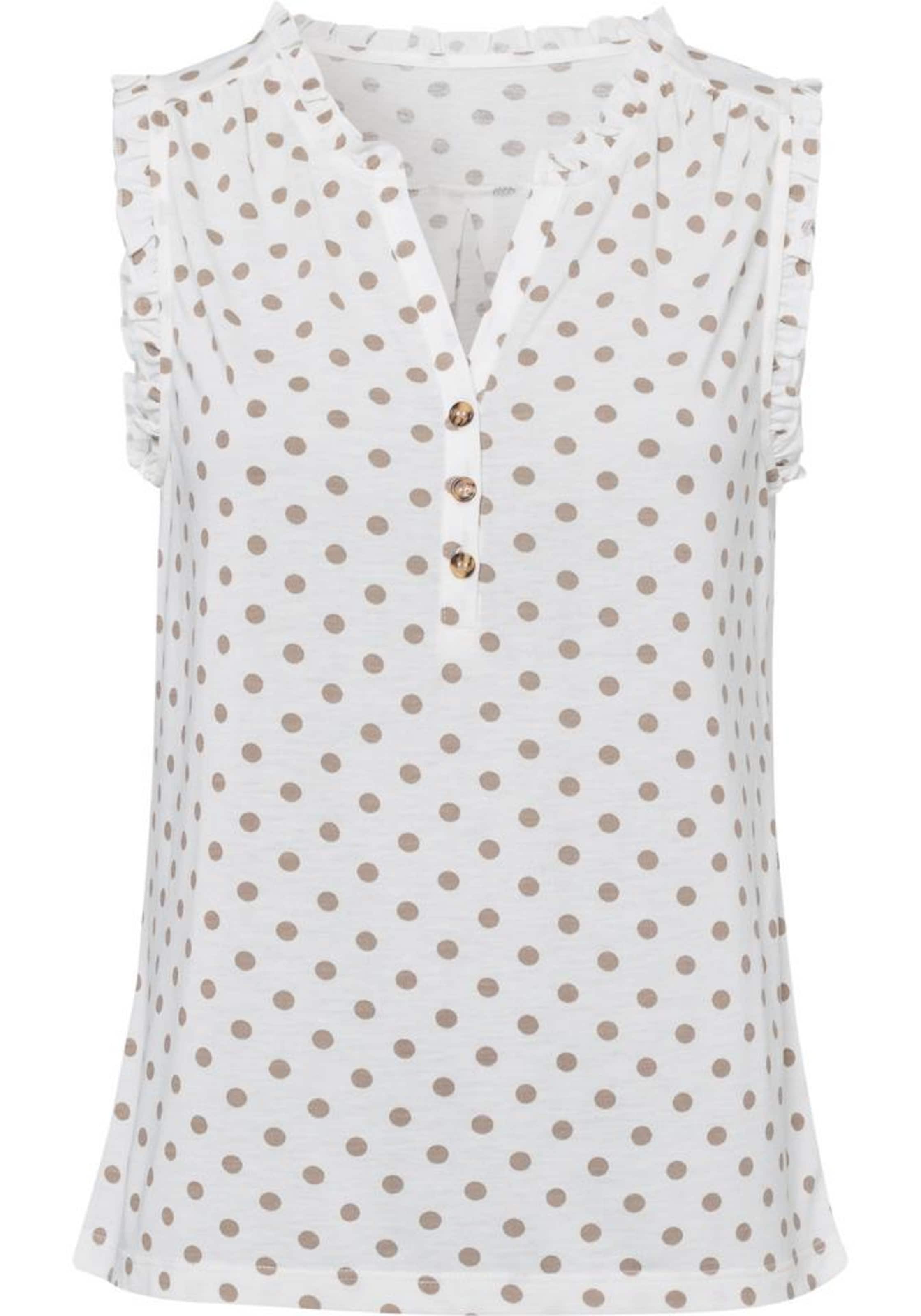 LASCANA Blúzka - Hnedá