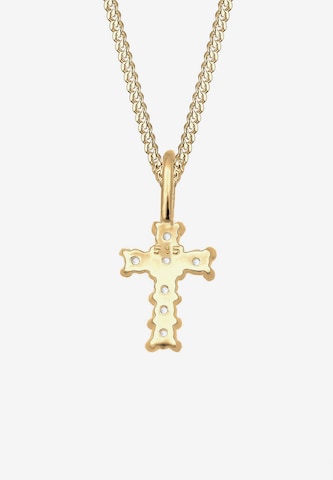 ELLI PREMIUM Necklace 'Kreuz' in Gold