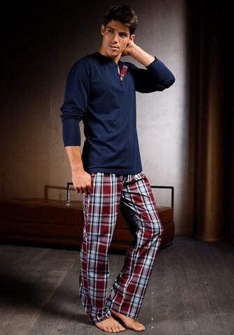 HIS JEANS Pyjama in Mischfarben