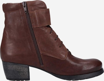 THINK! Lace-Up Ankle Boots in Brown