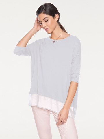 Maglia extra large di heine in bianco: frontale